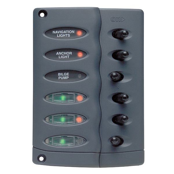 Bep Lux Power Panel 6 Kont. 12 V