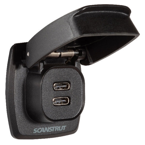 ScanStrut Flip-Pro wasserdicht 2 x USB C Ladebuchse 12-24V /36-60W