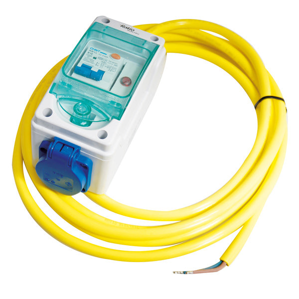 Verhältnis Landstrom zentral 230V 16Amp