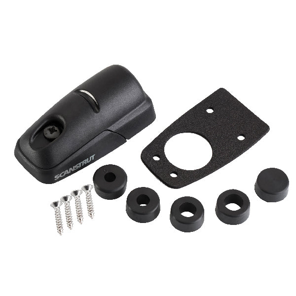 ScanStrut Decktülle horizontal für 6-10mm Draht, schwarz