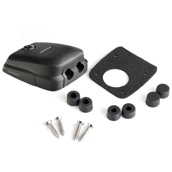 ScanStrut Deckdurchführung doppelt, horizontal für 6-10mm Draht