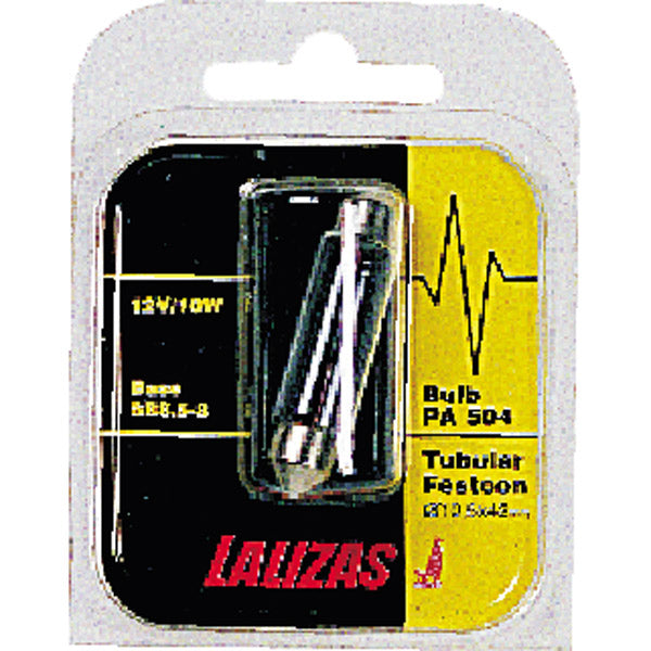 Pinole bulb 12v 10w 11x41mm blister