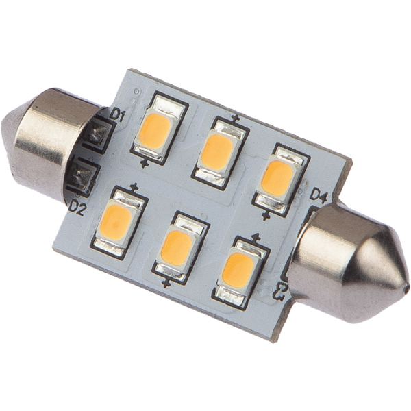 Nauticled pinole bulb 37mm 10-35vdc 1.2/10W