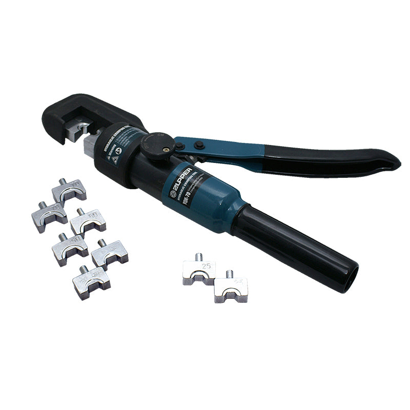 Pressetang hydraulisk inkl. bakker 4-70 mm²