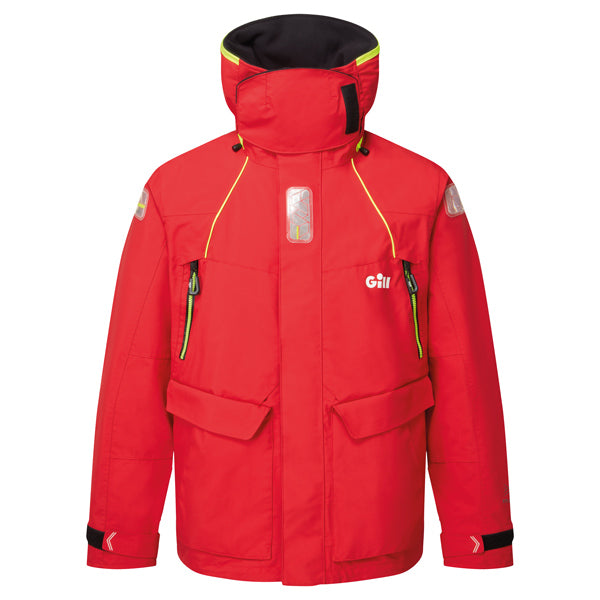 Gill OS26 Offshore Jacke, rot, Größe M