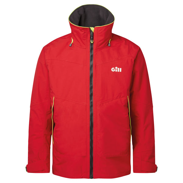 Gill OS32J Küstenjacke rot Größe S
