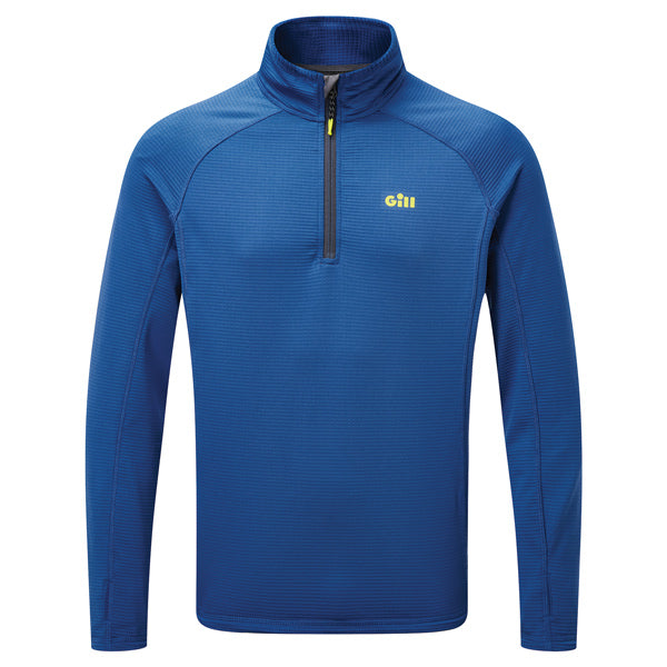 Gill 1081 4-way Thermal fleece with neck zipper blue Size XXL