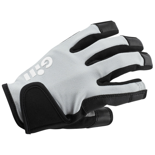 Gill 7253 Pige championship handsker m/fingre Lysegrå str. L
