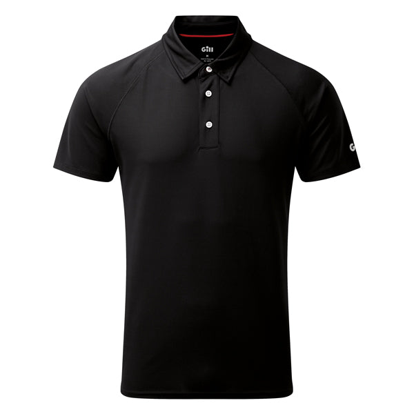 Gill UV008 Herren UV-Polo Schwarz Größe 3XL