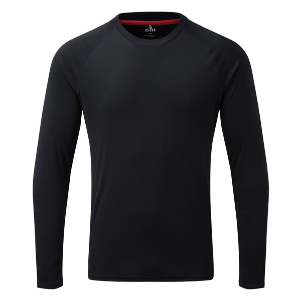 Gill UV011 Herren UV Tec T-Shirt Lang Marineblau Größe S
