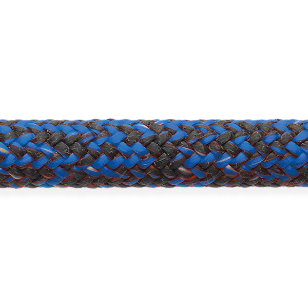 Robline Sirius XTS Dyneema Cruising,10mm Blå/Sort/Hvid - 1m