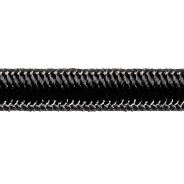 Robline Gummikordel, 10 mm, Schwarz, 1 m