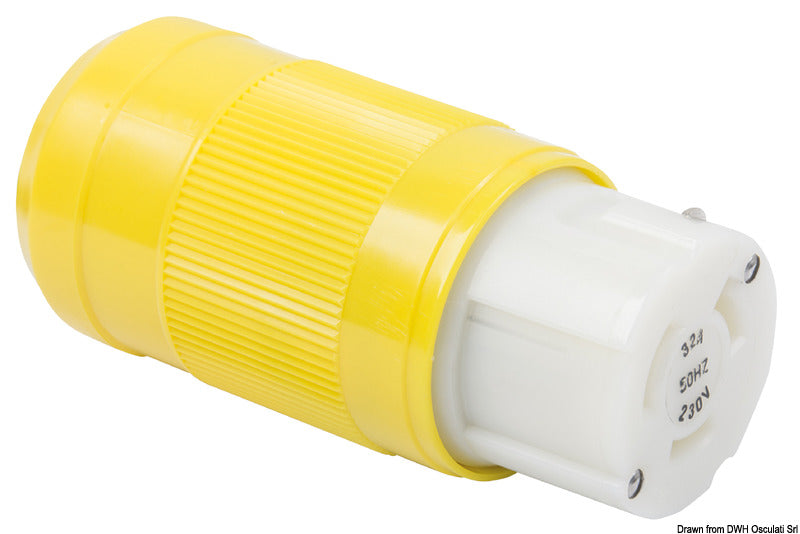Marinco 3-polet stik 32A 230V