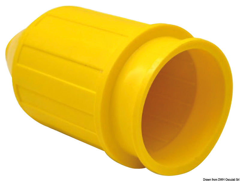 Vandtæt PVC hætte gul Marinco