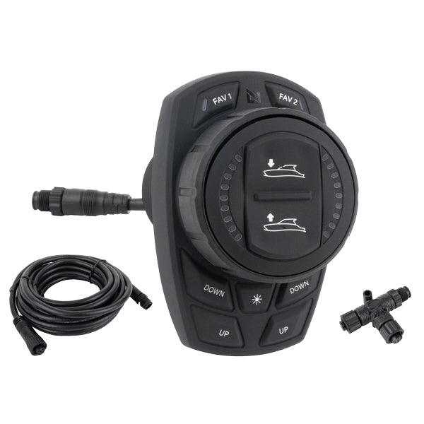 Lenco Pro Control Assist Flybridge-Tastatur mit Kabeln