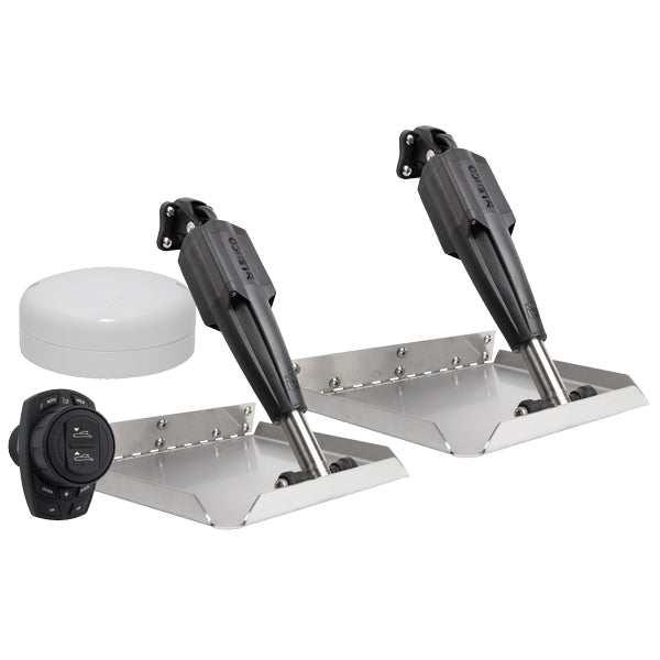 Lenco 12" x 12" Edge Mount Trimmklappen-Kit mit Pro Control Auto