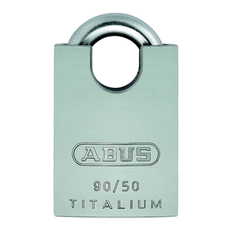 Abus 90rk/50 Marine- 50mm titalium Med Bøjlebeskytter