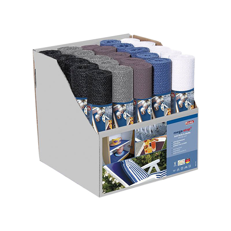 Anti-slip tablecloth blue 30 x 150 cm