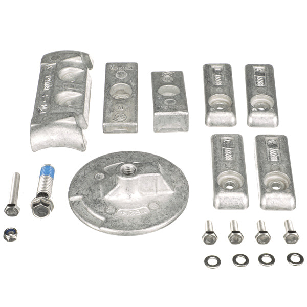 Quicksilver 8M0126670 anodesæt til Mercury 200-300 hk L6 Ver