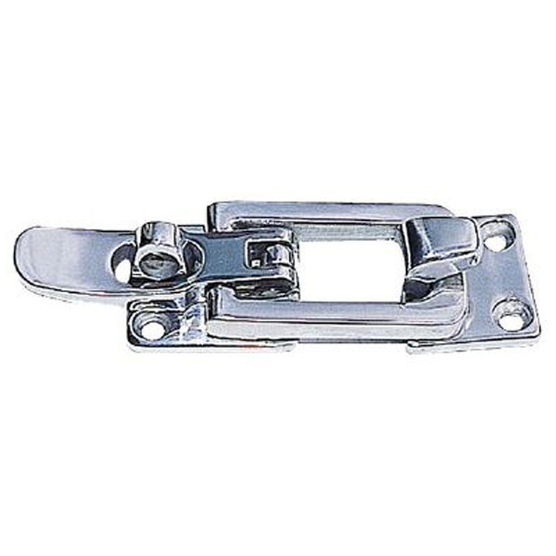 Spændeoverfald rustfrit 95 x 28 mm Ø6,3 mm