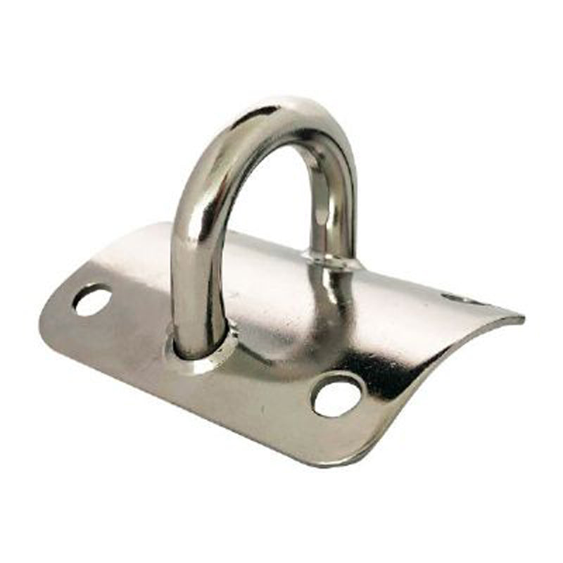 Mastebeslag rustfrit med vandret bøjle Ø: 6 mm H: 42 x B: 46,5 mm