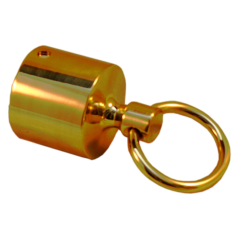 Tovende messing med ring Ø40 mm
