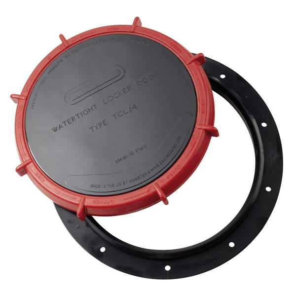 Whale inspection hatch black