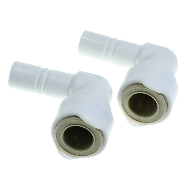 Whale angle coupling 15-11 mm, 2 pcs.