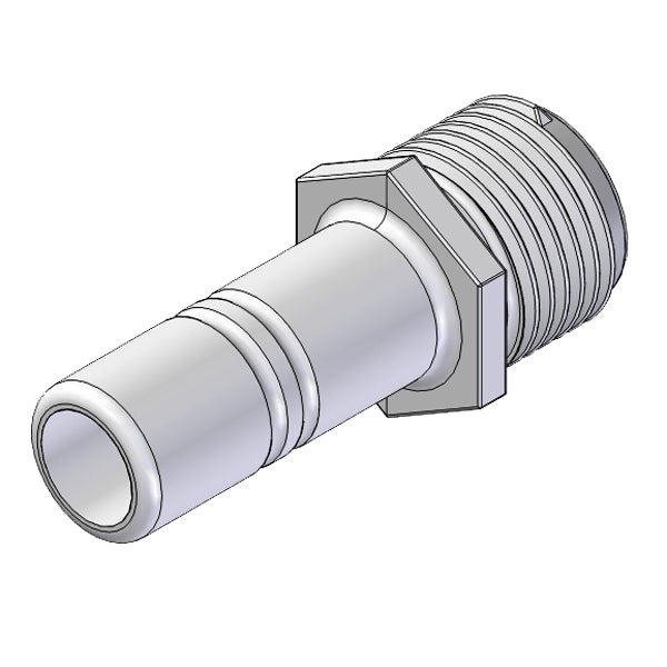 Whale Adapter 1/2" AG - 15mm Schlauchanschluss, 2 Stk.