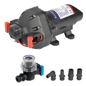 Europump 11 3-membran ferskvandspumpe 11 l/min 12V