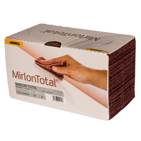 Mirka Mirlon Total Schleifschwamm 360 rot 115x230mm 25er Pack