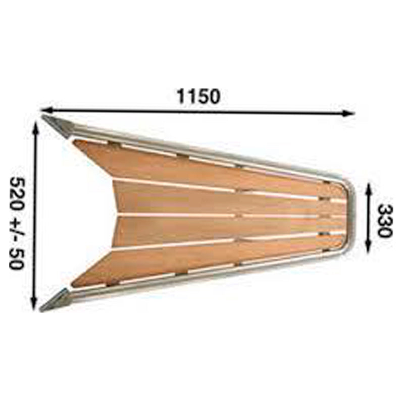 Bow platform 300x1150 mm 32'-42' Tube 42 mm