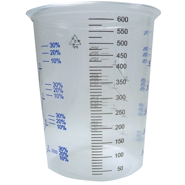 Mischbecher 600ml, Packung mit 25 Stück