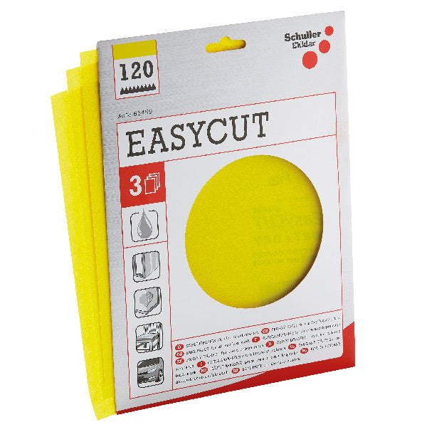 Sandpaper sheet grain 150 230 x 280 mm 3 pcs