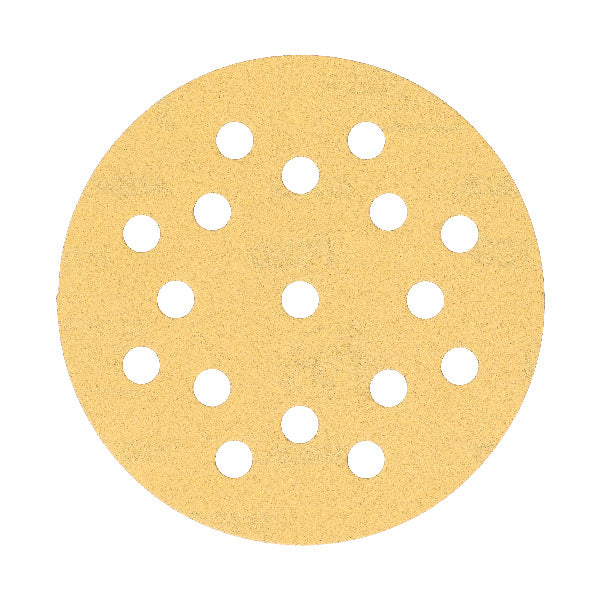 Mirka gold roundel Ø125mm p 40 17 holes - 10 pcs