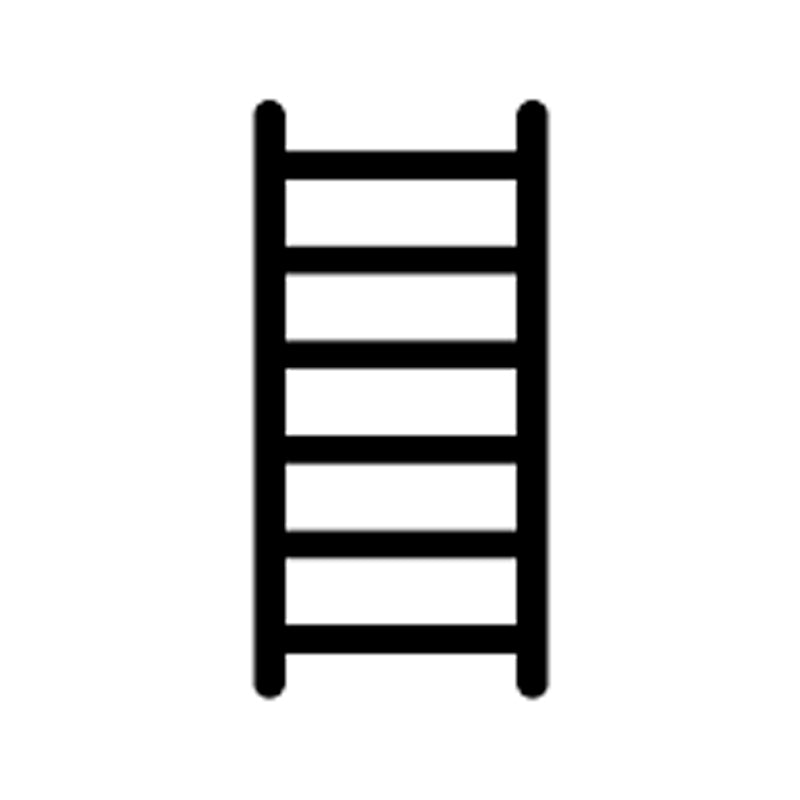 Redningsstige 3 m 10 trin