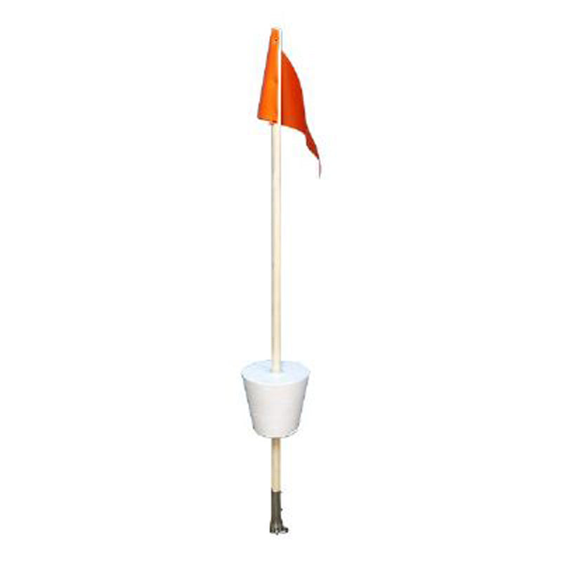 Flag buoy w/counterweight Length 1.25 mtr.