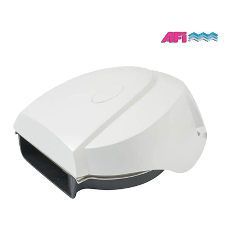 AFI Miniblast kompakt horn 12V 106 dB hvid