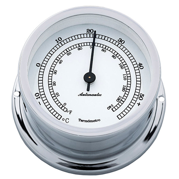Autonautic minor 72 termometer Ø72/50 mm forkromet messing