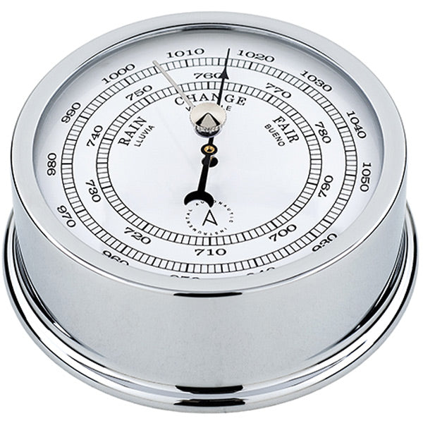 Autonautic atlantic 95 barometer Ø95/70 mm forkromet messing