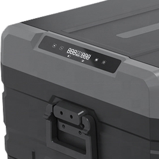 1852 Kühlbox 95L mit Kompressor, 2-teiliger Kühl-/Gefrierschrank 12/24/230V