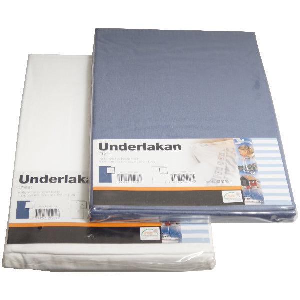 Rechteckiges Laken aus hochwertiger Baumwolle 150x250cm hellblau