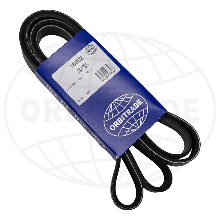 Orbitrade Antriebsriemen 5.7GII-E, 5.7GXII-F Volvo