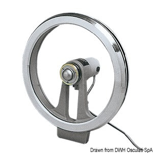 Osculati EIWA drejelig klar skive 12 V lys 300 mm