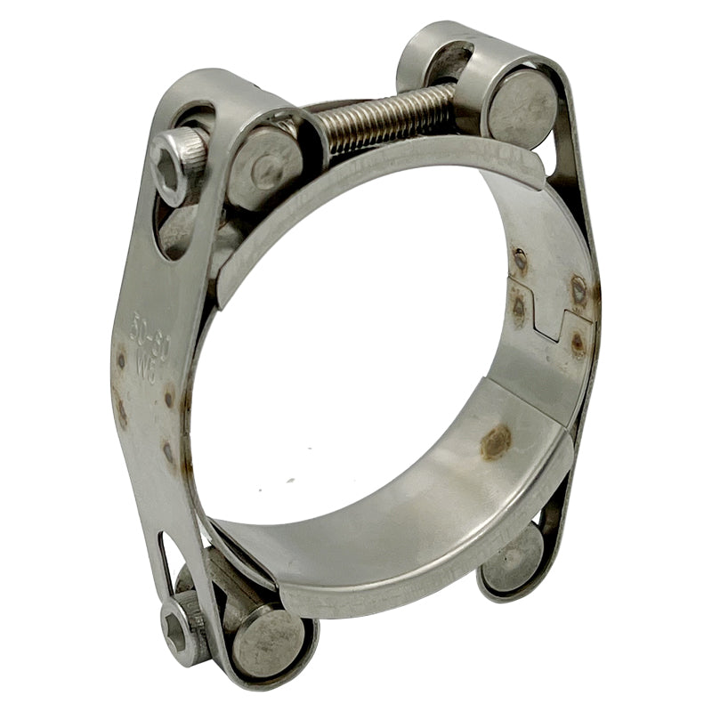 Schwerlastzwinge A4 mit db Sechskantschrauben 120-130mm 1 Stk.