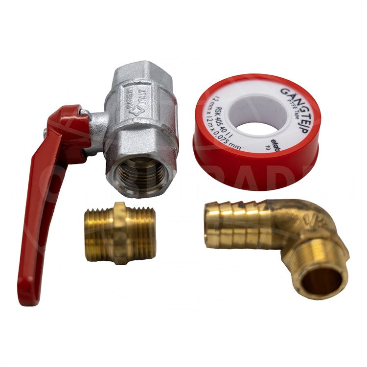 Orbitrade Seewasser-Ansaugkit. Sail Drive 120S