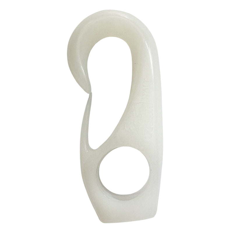 Nylonhage lukket hvid 6 mm 4 stk./pk.