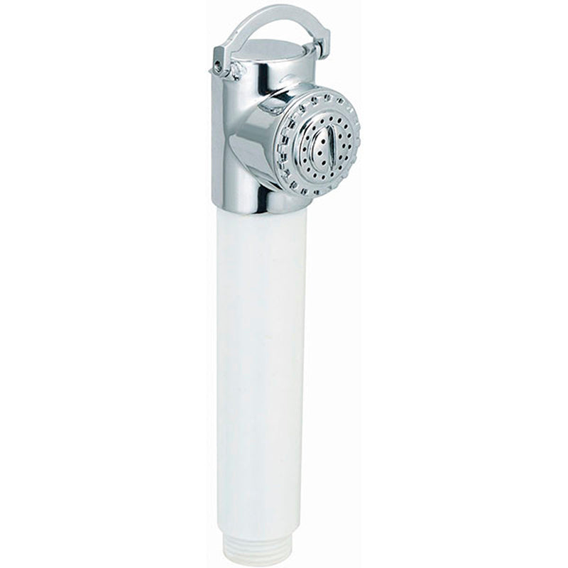 Bruserhoved hvid med bøjle 1/2" han L 153 mm N0174028