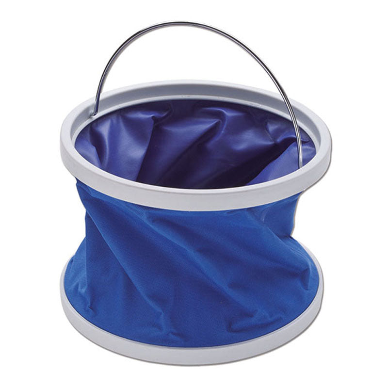 Spand nylon foldbar 6 L med rustfrit stålhåndtag