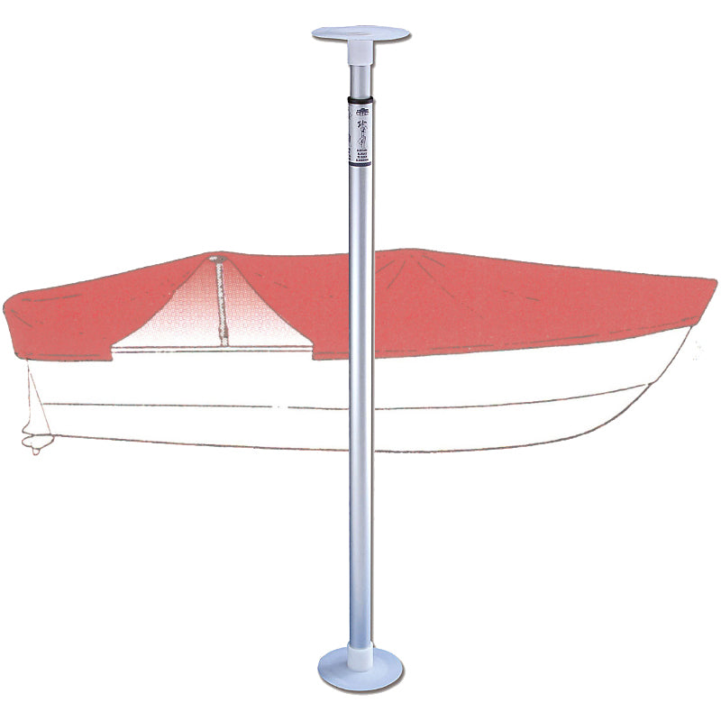 Presenningsstøtteben teleskopisk Ø25-30 mm H90-150 cm